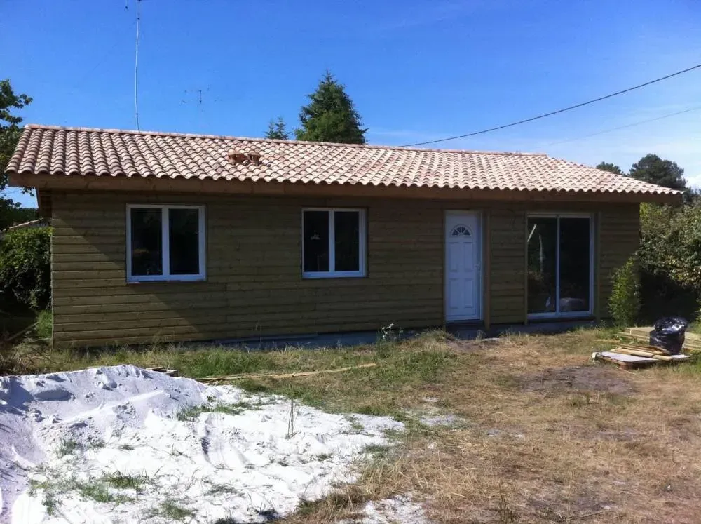 fondation maison bois